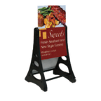 Thumbnail image #1 for AARCO Products Roll A-Frame RAF-6 Plastic Rolling A-Frame Sidewalk Sign with Wheels, 24 x 36-Inch Poster Holder, 42-Inch High