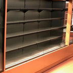 Thumbnail image #1 for Oscartek Muro MURO H78 PRO N1000 Self-Serve Air-Screen Wall Merchandiser, 41-Inch, 4 Shelves, LED Lighting