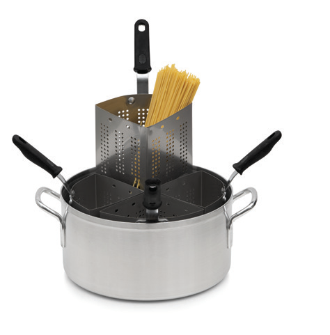 Product image #3 for Wear-Ever 3004 Series Aluminum Pasta and Vegetable Cooker Pot