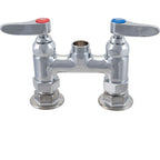 Thumbnail image #1 for AllPoints Foodservice Parts & Supplies 8011444 Deck-Mount Manual Faucet, 4-Inch Centers