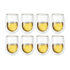 Thumbnail image #1 for Zwilling J.A. Henckels 1014198 Stemless White Wine Glass, 10 oz, Fully Tempered Double-Wall Borosilicate Glass