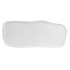 Thumbnail image #1 for Steelite Delfin, Marisol White 7008DD009 White Melamine Sandwich Platter, Rectangle, 24 x 12 x 0.5 in