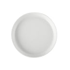 Thumbnail image #1 for CAC China OLA-16 10-1/2-Inch Round White Porcelain Plate with Straight Side 1 Dozen