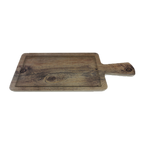 Thumbnail image #1 for G.E.T. Fo Bwa - EGS M127RCFP-DW Melamine Rectangular Serving Board with Handle, 12 x 7 x 1/2 in Case of 6