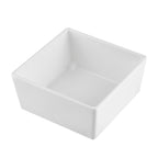Thumbnail image #1 for TableCraft Products CW5016BK 1/6-Size Black Coated Cast Aluminum Bowl, 1-1/2 Qt., 3" Deep