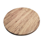 Thumbnail image #1 for ATSMFG ATS AT&S-ATO28-201 MFG Round Laminate Table Top, 27.5" Diameter, 1-3/8" Drop Edge, Aged Pine Finish