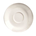 Thumbnail image #1 for Libbey Basics BW-1160 Espresso Saucer, 4-1/2" Round Porcelain, Bright White
