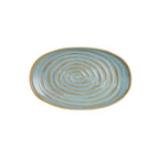 Thumbnail image #1 for Steelite International Folio Stoneware, Azores 6211FA006 Porcelain Oval Plate, 9 x 6 inches 1 Dozen