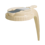 Thumbnail image #1 for TableCraft Products 748AT Plastic Condiment Dispenser Lid, Almond, Dishwasher Safe, Fits 748A Case of 24