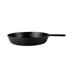 Thumbnail image #1 for G.E.T. Illogical - EGS MFP10-B Melamine Fry Pan Server, 10 in, Round, with 4-1/8 in Handle, Faux Cast Iron Case of 3