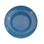 Thumbnail image #1 for CAC China Tango TG-3-PCK 9 oz Porcelain Pasta Bowl, 9" Round, Embossed, Peacock Case of 2 Dozen