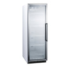 Thumbnail image #1 for Summit Commercial SCR1400WLH One-Section Beverage Center, 12.6 cu. ft., Left-Hinged Glass Door, White