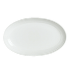 Thumbnail image #1 for Steelite International Rene Ozorio, Aura Gourmet 6300P170 Porcelain Oval Underliner, 7 x 4.38 in Case of 2 Dozen