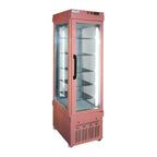 Thumbnail image #1 for GTI Designs Lexus Series - Classic CL24F One-Section Glass Door Freezer Display Case, 18.25"W, 5 Adjustable Shelves, Bottom-Mount Refrigeration