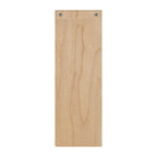 Thumbnail image #1 for Risch BUTLER-MB 4.25X14 Wood Menu Board, 4.5 x 14 in, Hinged 4-Page Holder with Screw Posts Case of 25