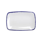 Thumbnail image #1 for Steelite International Diversified Ceramics DCI896CBDUW Ceramic Rectangular Platter, 9.5 x 6.25 x 0.375 in, Ultra White Case of 2 Dozen