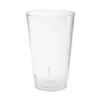 Thumbnail image #1 for G.E.T. 5032-1-CL 32 oz Clear Textured Stackable SAN Plastic Tumbler Case of 4 Dozen