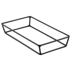 Thumbnail image #1 for Global Tableware Collective Dalebrook, Buffet Stands DBTB3300 Rectangular Metal Buffet Stand, Black, 12 x 6-1/2 x 2 in