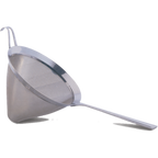 Thumbnail image #2 for JB Prince U557 5.5 5-1/2" Conical Fine Mesh Strainer with Handle, 18/10 Stainless Steel
