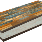 Thumbnail image #1 for ATSMFG ATS AT&S-ATP3072-BL/Y MFG Reversible Rectangular Table Top, 30" x 72", Double Laminate, 2" Composite Vinyl Drop Edge