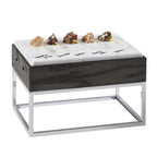 Thumbnail image #1 for Cal-Mil Cinderwood 3822-9-87 Rectangular Display Riser with Removable Faux Marble Melamine Tray, 15"W x 11"D x 9-1/4"H