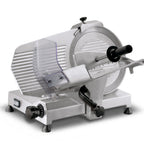 Thumbnail image #1 for SIRMAN USA Mirra 15303528 Manual Gravity-Feed Commercial Food Slicer, Belt-Driven, 12-Inch Blade, 1/3 HP, Anodized Aluminum