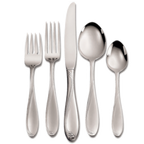 Thumbnail image #2 for 1880 Hospitality Scroll by Oneida® 2201SDEF Soup/Dessert Spoon, 7-1/4", Oval Bowl, Asymmetrical Linear Handle, 18/8 Stainless Steel Pack of 3 Dozen