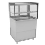 Thumbnail image #1 for RPI Industries Vienna VICD2-20-R-SQ-SC-FD Self-Service Deli Cold Display Case, 31-1/2"W, Bottom-Mount Self-Contained Refrigeration
