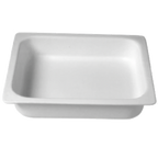 Thumbnail image #1 for G.E.T. Bugambilia IH1/2DTG 1/2 Size Cast Aluminum Food Pan, 3.9" Deep, 6.3 qt., Tangerine Resin Coating