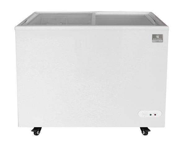 Product image #5 for Kelvinator Commercial 38-Inch Freestanding Ice Cream Novelty Display Freezer, 7 Cu. Ft., Sliding Tempered Glass Lids