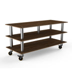 Thumbnail image #1 for Steelite International Mogogo, Modular MGCMLB09WSXW 3-Tier Modular Midhole Buffet Display Unit, 71"W x 29-1/2"D x 35"H, Rectangular