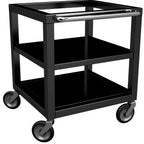 Thumbnail image #1 for Kopa Grilling Solutions OPEN STAND T501 Charbroiler Open Stand with Storage Shelf, Adjustable Stainless Steel Legs and Push Bar