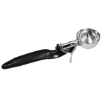 Thumbnail image #1 for Thunder Group SLDS030L Disher, 1 oz, #30, thumb press, stainless steel with black plastic handle Case of 36