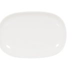 Thumbnail image #1 for Cal-Mil 24305-1511-15 Melamine Oval Plate, White, 15.5"W x 10.75"D x 1.25"H Case of 6