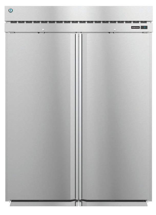 Product image #5 for Hoshizaki Steelheart Two-Section Roll-In Refrigerator, 78.35 Cu. Ft., Top-Mounted Self-Contained, Solid Hinged Doors, Stainless Steel