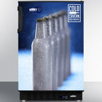 Thumbnail image #6 for Summit Commercial Cold Cavern 19.88-Inch Undercounter Reach-In Beer Froster Freezer, 2.68 Cu. Ft., Solid Door