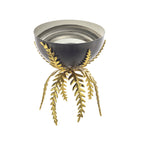 Thumbnail image #1 for Global Tableware Collective Zieher Buffet KG236002 Bowl, Fronda, Brass, 5-7/8"W x 7-1/2"H