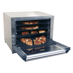 Thumbnail image #1 for Cadco OV-023P Countertop Electric Convection Oven, Half Size, 4-Pan Capacity, Manual Time & Temperature Controls