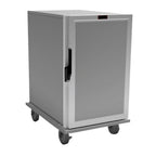 Thumbnail image #1 for Lockwood Manufacturing CA37-ESIN-20ID-R Insulated Mobile Enclosed Transport Cabinet, Half-Height, Solid Right-Hinged Door, 20-Pan, 18" x 26"