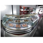 Thumbnail image #1 for Oscartek Classic CLASSIC CC1500 Chocolate Display Showcase, 59-Inch, Self-Contained, Humidity Control, Curved Tempered Front Glass