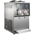 Thumbnail image #2 for Pasmo S727A2 Dual-Flavor Slush and Milkshake Machine, Air-Cooled Counter Model, 2 Valves, 4-qt Cylinders, 10-qt Hopper