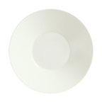 Thumbnail image #1 for Libbey Schonwald, Connect Radial 9401328-62987 11-Inch Round Porcelain Plate, Wide Rim, Continental White