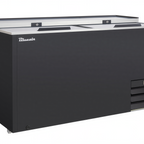Thumbnail image #1 for Blue Air FSE LLC BLBC-65B-HC 19 cu. ft. Bottle Cooler, 64-3/8 in. W, Side-Mounted Refrigeration, Locking Slide-Top Lids, Black Exterior