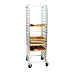 Thumbnail image #1 for Winholt Equipment ALC-1840 Mobile Aluminum Pan Rack, 40-Pan Capacity, 18" x 26" Pans, Open Sides, End Loading