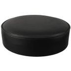 Thumbnail image #1 for Oak Street SL3129TOP-BLK Backless Vinyl Bar Stool Seat, XL Button Top, Black
