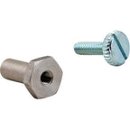 Thumbnail image #1 for AllPoints Foodservice Parts & Supplies 1481105 Lid Hinge Pin and Mounting Screw Kit, 3/4 in Pin, 11/16 in Screw, for TSSU/TPP