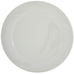 Thumbnail image #1 for ATSMFG Stone Mountain STM-REC-21 ATS MFG Ceramic Round Plate, 12-1/4" Diameter x 1-1/4" High, Rolled Edge