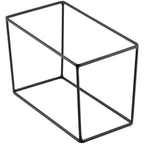 Thumbnail image #1 for Global Tableware Collective Dalebrook, Buffet Stands DBTB3480 Rectangular Black Metal Buffet Stand, 9-5/8" x 6" x 7-7/8"