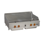 Thumbnail image #1 for Wood Stone WS-GPL-4836-CT Gas Countertop Plancha, 48" W x 24" D, 4 Independently Controlled Heat Zones, 3/4" Smooth Steel
