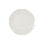 Thumbnail image #1 for Tuxton China Columbia WEA-090 Ceramic Round Plate, 9" Diameter, Eggshell Case of 2 Dozen